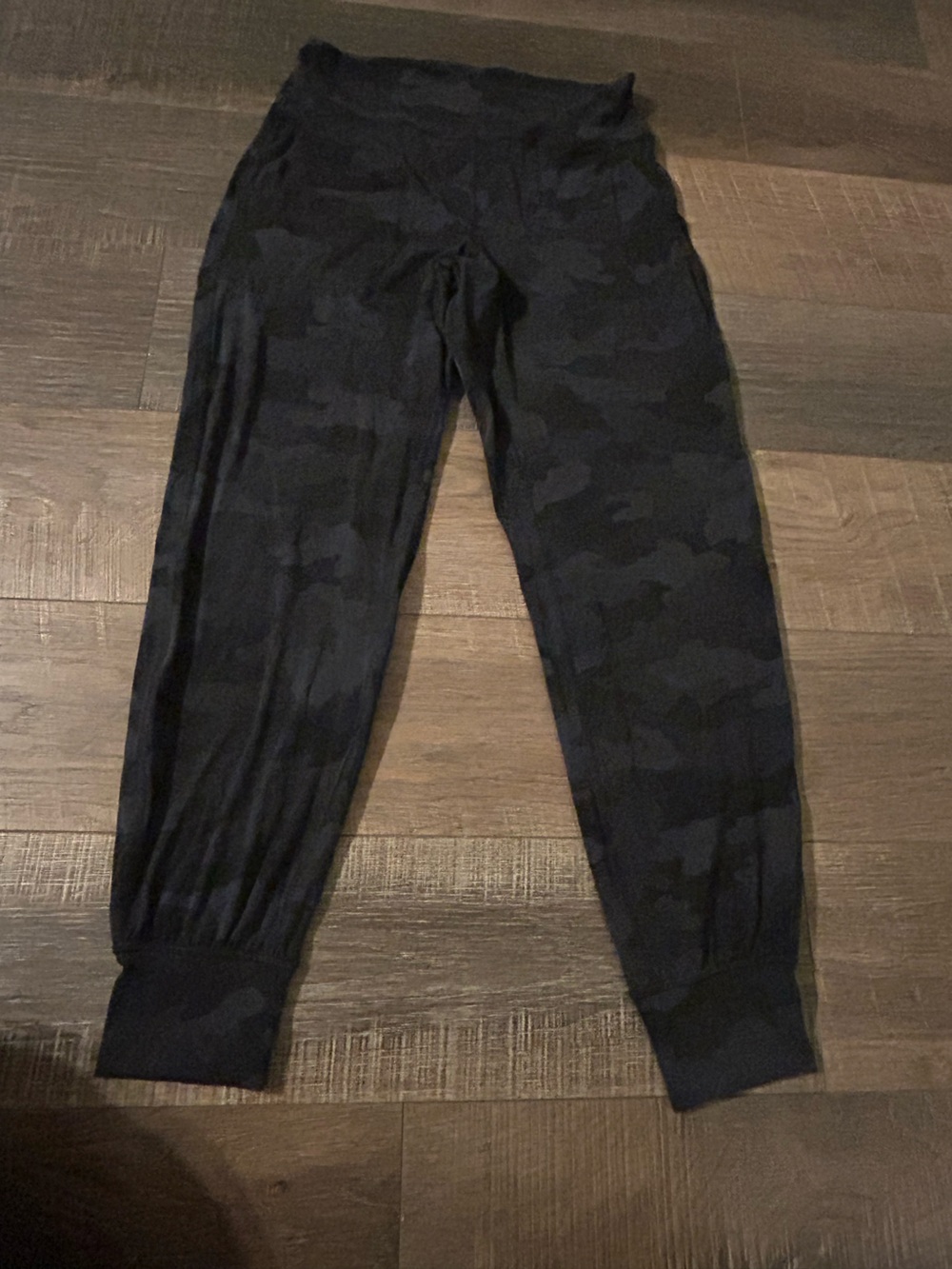 lululemon athletica Women's Black Camo Jogger Pants